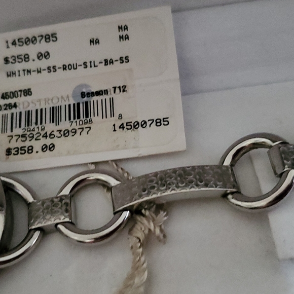 Coach stainless steel logo watch